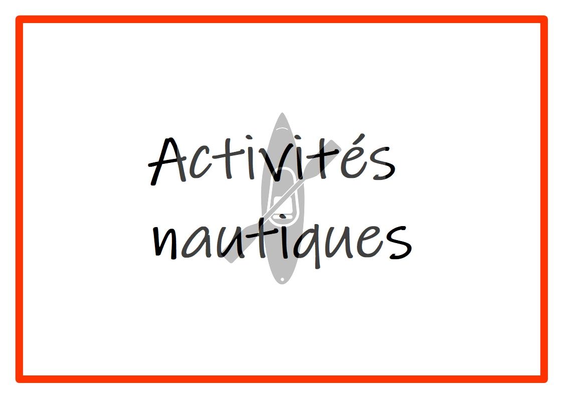 Activites nautiques 1