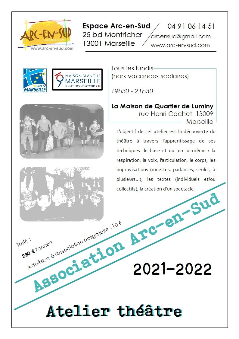 Brochure atelier theatre 2021 2022
